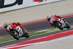 Andrea Iannone et Andrea Dovizioso, Ducati Team