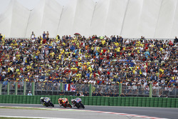 Хорхе Лоренсо, Yamaha Factory Racing и Марк Маркес, Repsol Honda Team и Валентино Росси, Yamaha Fact