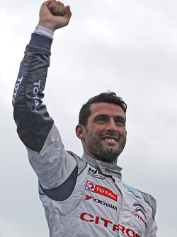 Il vincitore Jose Maria Lopez, Citroën C-Elysée WTCC, Citroën Total WTCC
