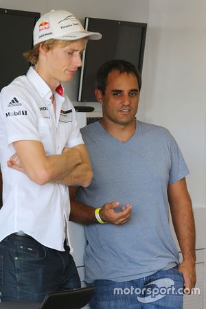 Brendon Hartley, Porsche Team y Juan Pablo Montoya