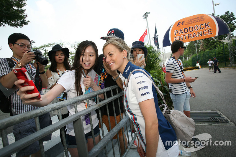 Susie Wolff, piloto de desenvolvimento da Williams