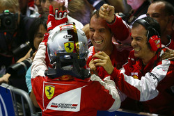 Vencedor Sebastian Vettel, Ferrari
