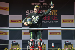 Il campione del mondo Superbike 2015 Jonathan Rea, Kawasaki