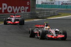 Lewis Hamilton en Fernando Alonso