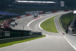 marche sur le circuit de Spa Francorchamps