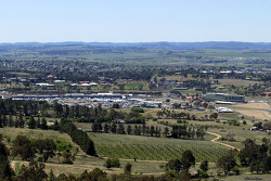 Bathurst vu de Mount Panorama