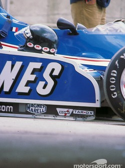 Le casque et la Ligier de Jacques Laffite