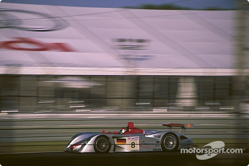 #8 Team Joest, Audi R8: Frank Biela, Tom Kristensen, Emanuele Pirro