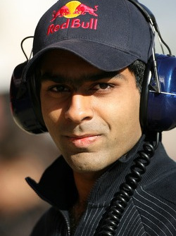 Карун Чандок, тестовый пилот Red Bull Racing