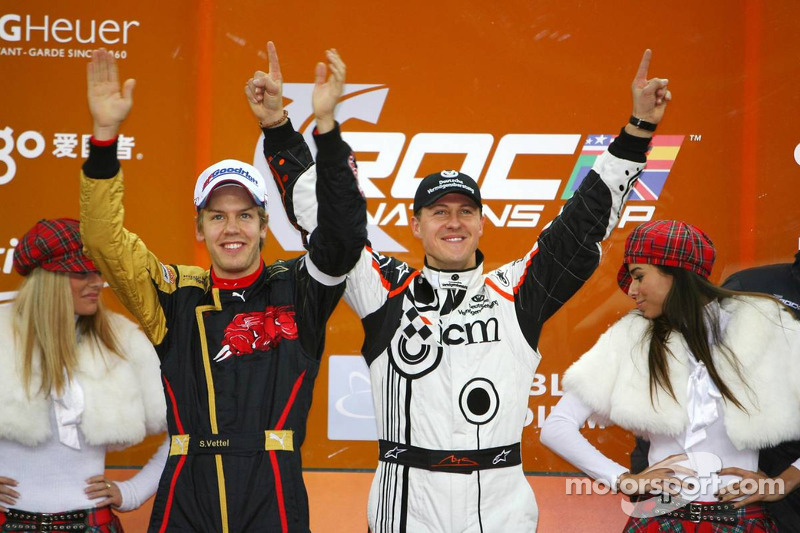 Nations Cup 2007 : Allemagne (Michael Schumacher et Sebastian Vettel)