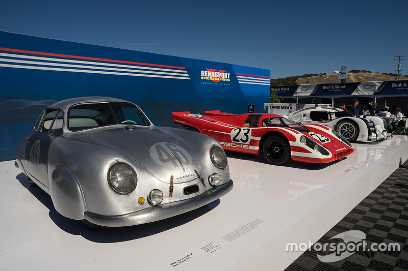 1949 Porsche 356 SL, 1970 Porsche 917K, 2014 Porsche 919 Hybrid