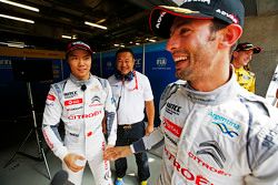 Ma Qing Hua, Citroën C-Elysee WTCC, Citroën World Touring Car team and polesitter Jose Maria Lopez, 