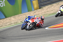 Andrea Dovizioso, Ducati Team et Aleix Espargaro, Team Suzuki MotoGP