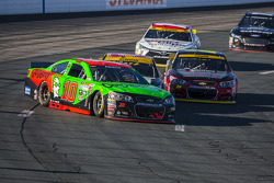 Danica Patrick, Stewart-Haas Racing Chevrolet, mit Unfall