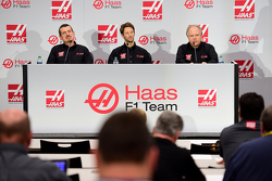 Гюнтер Штайнер, Ромен Грожан и Джин Хаас, Haas F1