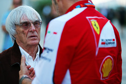 Берни Экклстоун и Маурицио Арривабене, руководитель команды Ferrari