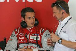 Allan McNish with Oliver Jarvis, Audi Sport Team Joest