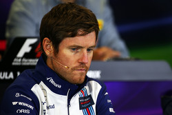 Rob Smedley, Directeur de la performance Williams lors de la conférence de presse de la FIA