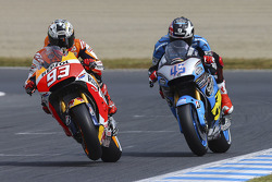 Marc Marquez, Repsol Honda Team e Scott Redding, Marc VDS Racing Team Honda
