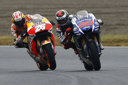 Jorge Lorenzo, Yamaha Factory Racing y Dani Pedrosa, Repsol Honda Team