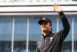 Nico Rosberg, Mercedes AMG F1 en el desfile de pilotos