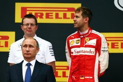 El Presidente Vladimir Putin en el podio
