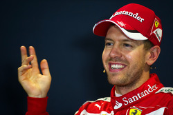 Sebastian Vettel, Ferrari in de persconferentie