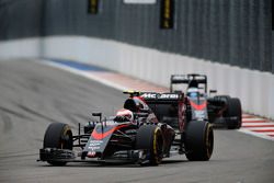 Jenson Button and Fernando Alonso, McLaren