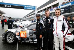 #88 Abu Dhabi Proton Competition Porsche 911 RSR: Christian Ried, Earl Bamber, Khaled Al Qubaisi