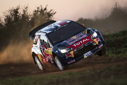 Stéphane Lefebvre y Stéphane Prévot, Citroën DS3 WRC, Citroën World Rally Team