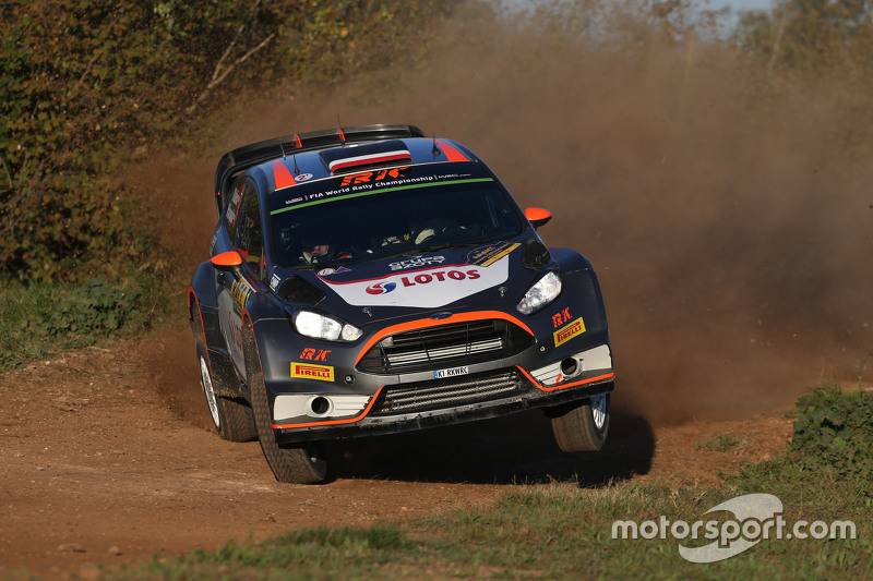 Robert Kubica e Maciek Szczepaniak, Ford Fiesta WRC