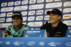 Nelson Piquet Jr., NEXTEV TCR Formula E Team, und Jacques Villeneuve, Venturi