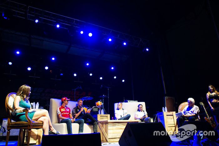 Esteban Gutiérrez, Ferrari  Piloto de pruebas y de reserva, Nico Hulkenberg, Sahara Force India F1 ;