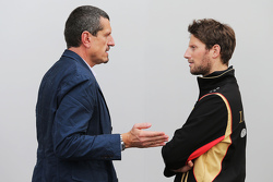 Guenther Steiner, Haas F1 teambaas met Romain Grosjean, Lotus F1 Team
