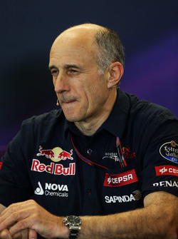 Franz Tost, Scuderia Toro Rosso Team Principal in the FIA Press Conference