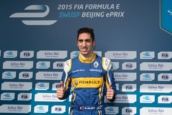 Polesitter Sébastien Buemi, Renault e.Dams