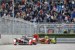 Nick Heidfeld, Mahindra Racing and Lucas di Grassi, ABT Schaeffler Audi Sport