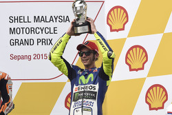 Podium: derde plaats Valentino Rossi, Yamaha Factory Racing