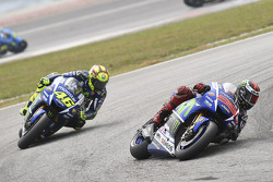 Jorge Lorenzo, Yamaha Factory Racing e Valentino Rossi, Yamaha Factory Racing