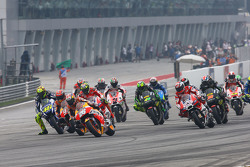Partenza: Dani Pedrosa, Repsol Honda Team al comando