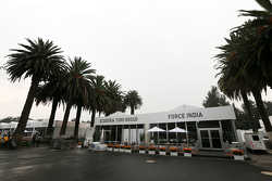 Paddock atmosphere