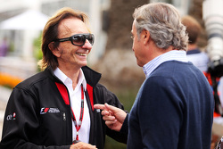 Emerson Fittipaldi con Carlos Sainz