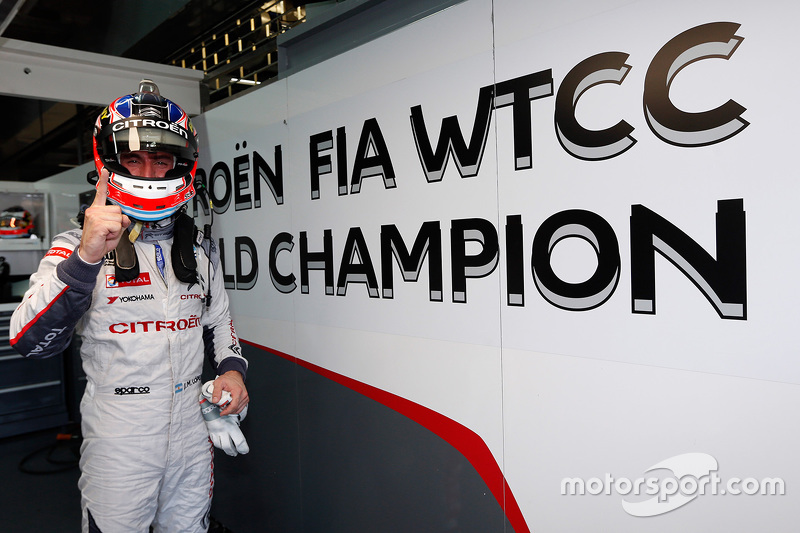 Il campione 2015 Jose Maria Lopez, Citroën C-Elysée WTCC, Citroën World Touring Car team