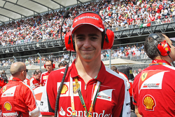 Esteban Gutierrez, Ferrari test- en reserverijder op de grid