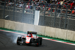 Alexander Rossi, Manor Marussia F1 Team, mit Verbremser