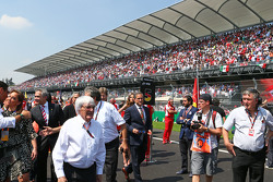 Bernie Ecclestone, en la parrilla