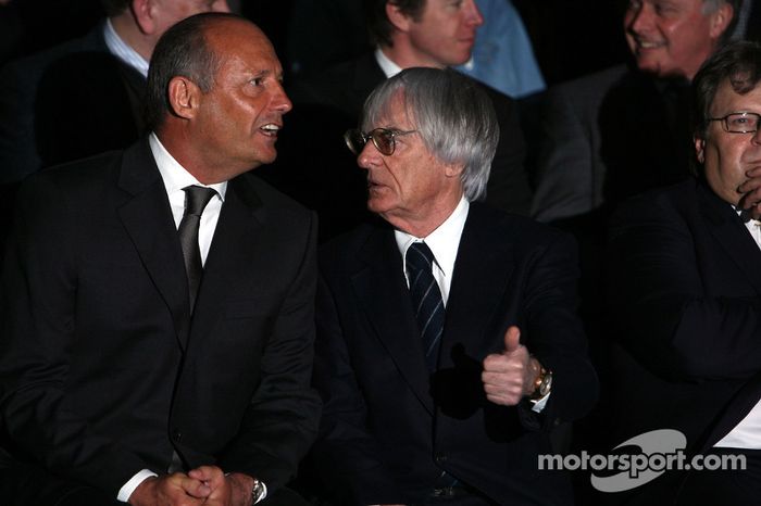 Ron Dennis y Bernie Ecclestone