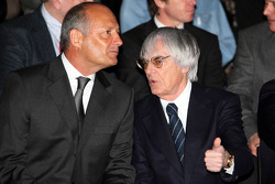 Ron Dennis y Bernie Ecclestone
