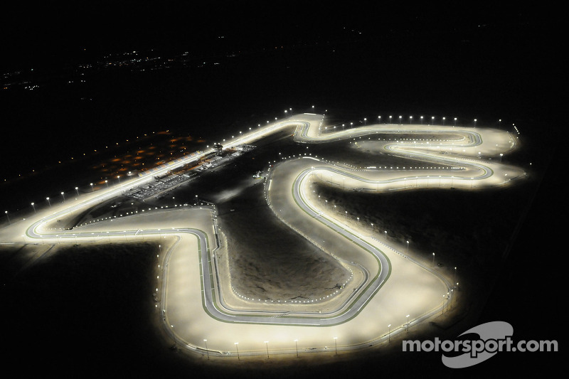 Vista aérea del circuito internacional de Losail