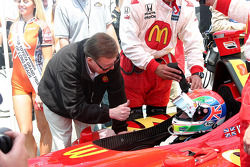 Carl Haas and Justin Wilson